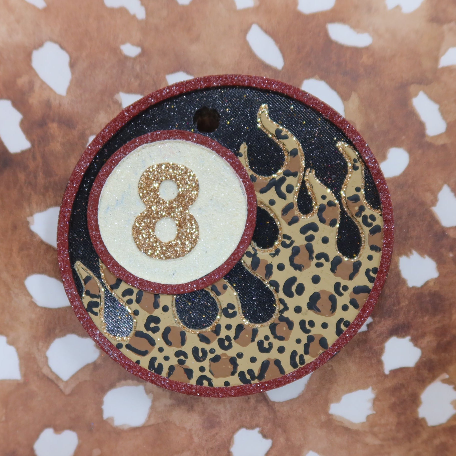 Cheetah Eightball - Car Freshie